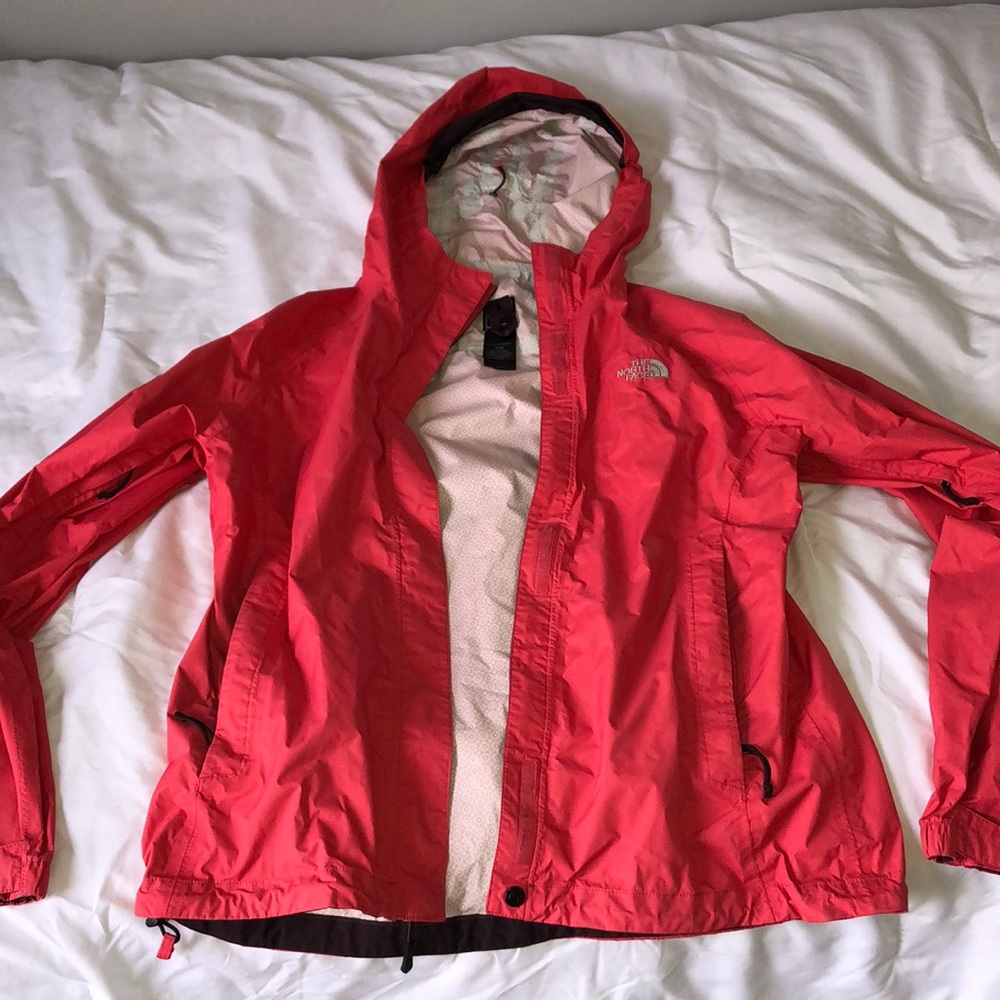 North Face rain jacket